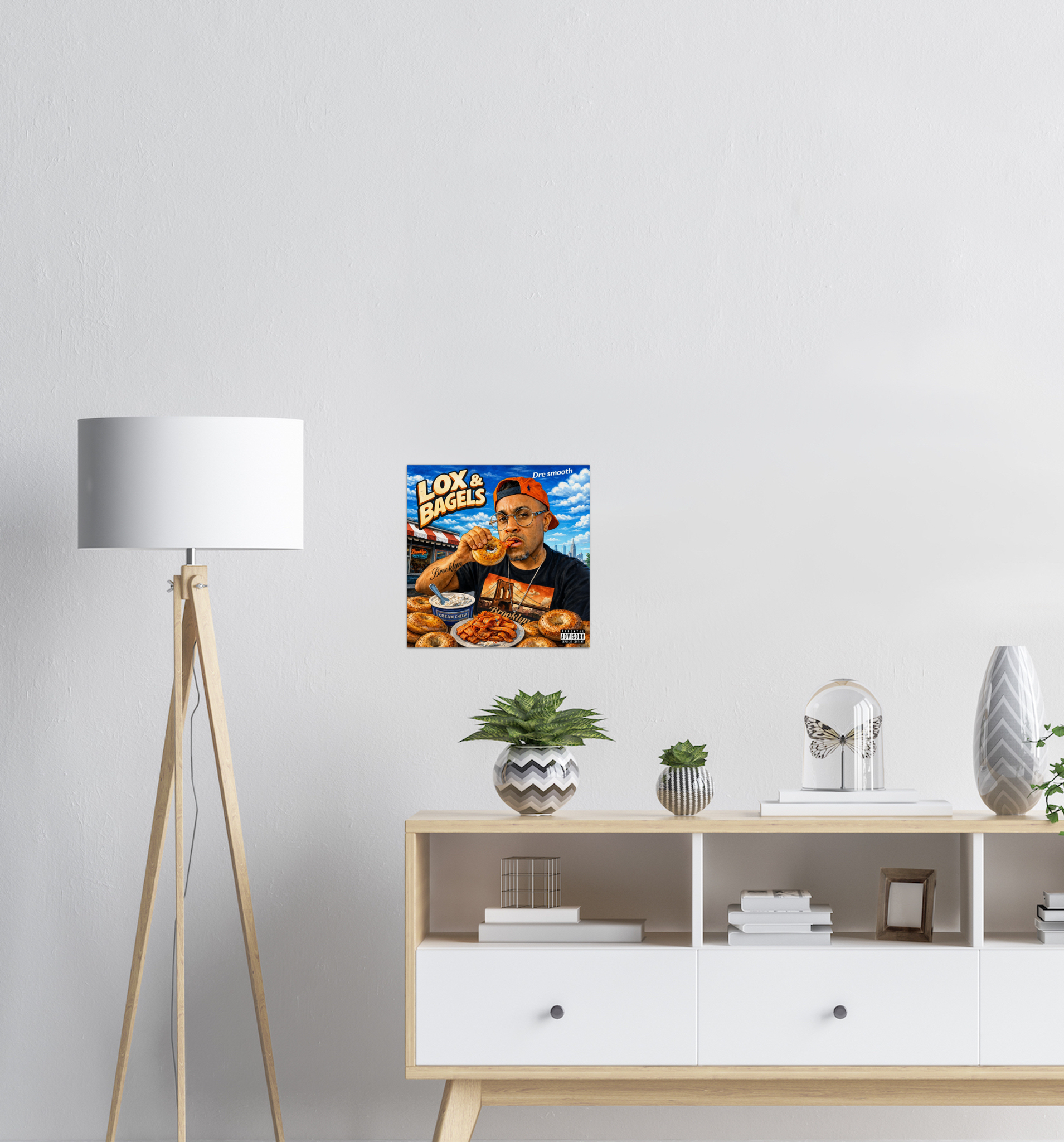 Lox &amp; Bagels - Fine Art Poster