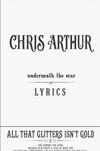 Underneath The Scar Lyrics Black/White