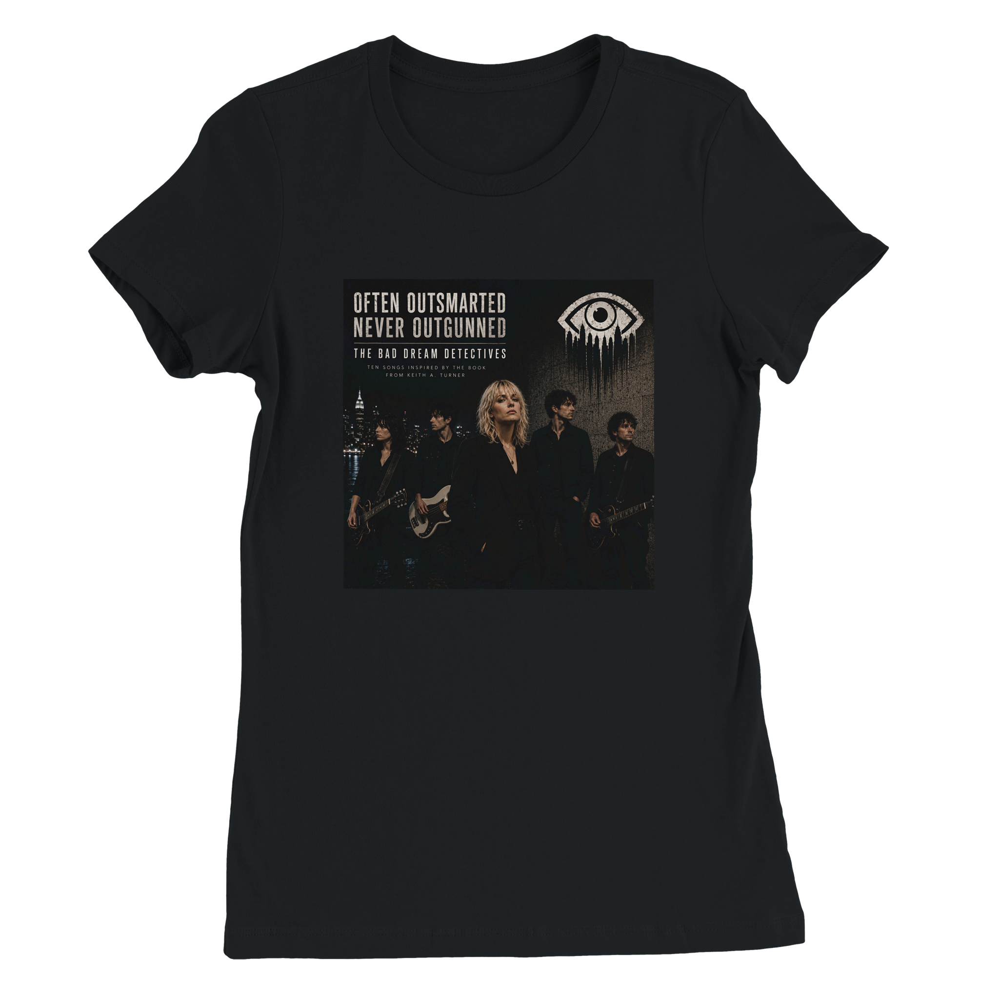 Often Outsmarted, Never Outgunned - Women&rsquo;s Cut T-Shirt