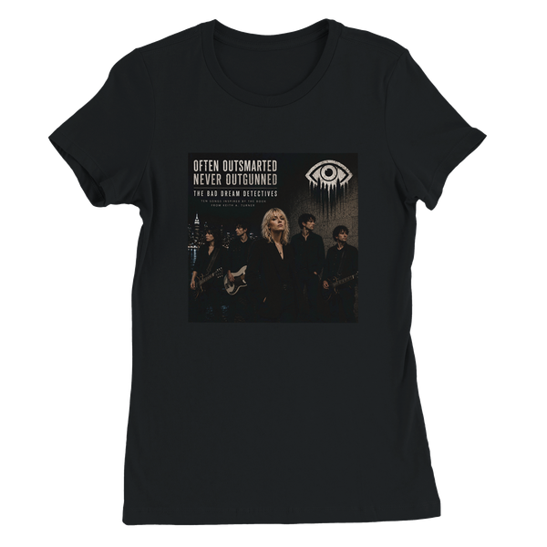 Often Outsmarted, Never Outgunned - Women’s Cut T-Shirt