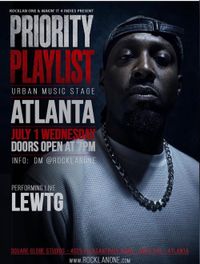 Priority Playlist Urban Music Stage Atlanta