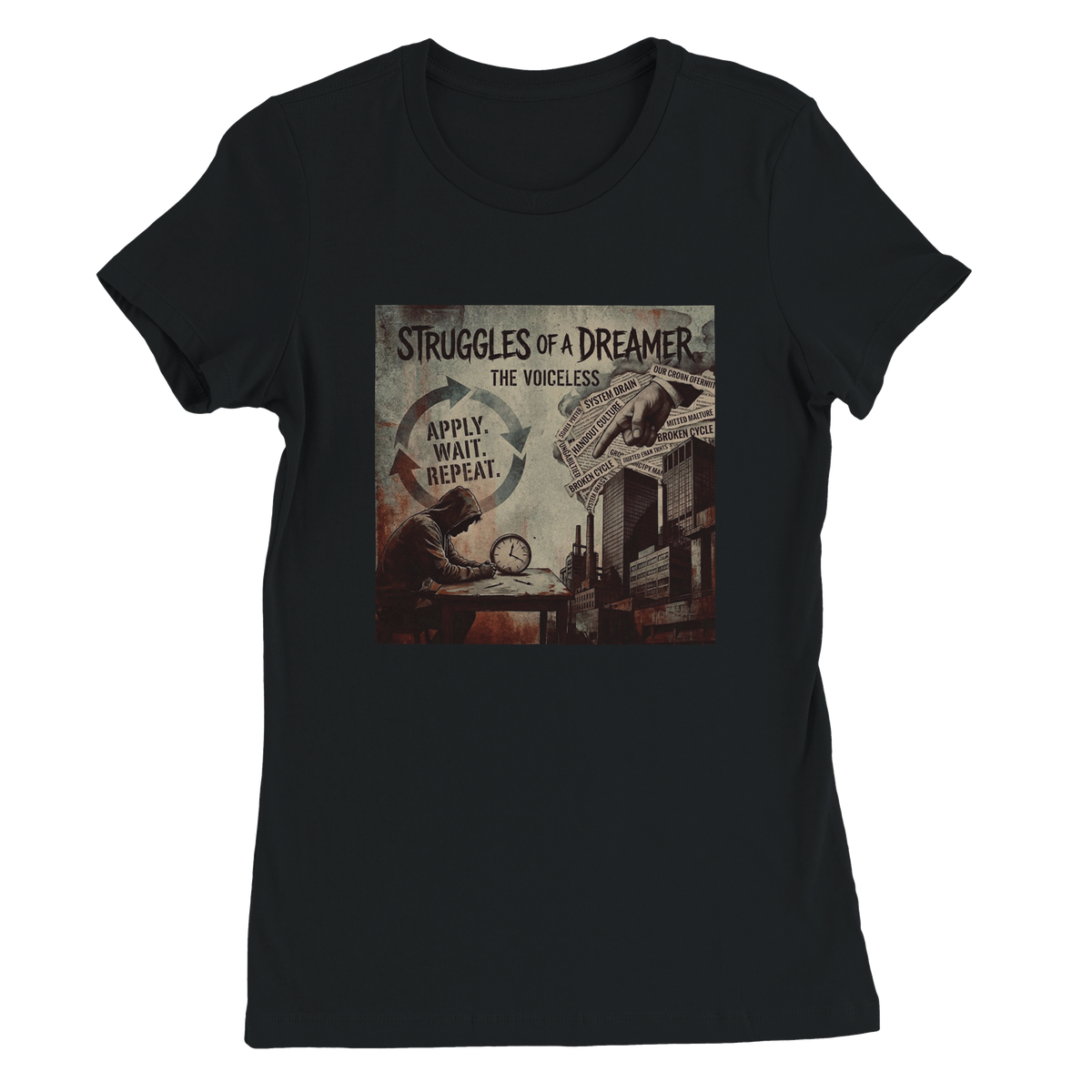 Struggles Of A Dreamer - Women’s Cut T-Shirt