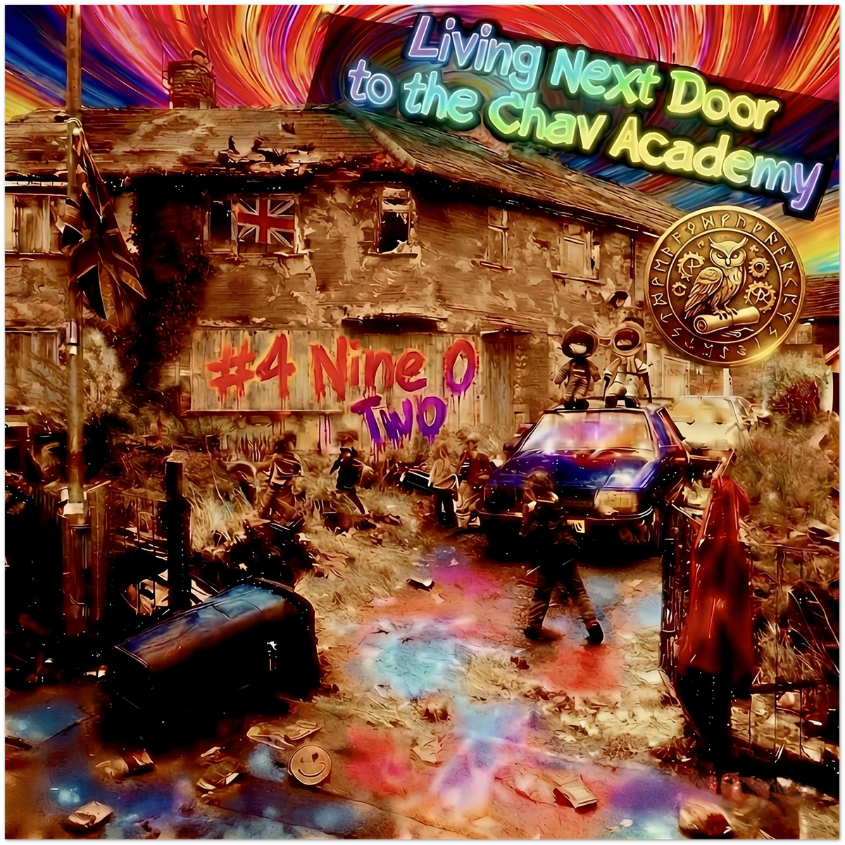 Living Next Door to the Chav Acadamey - Fine Art Poster