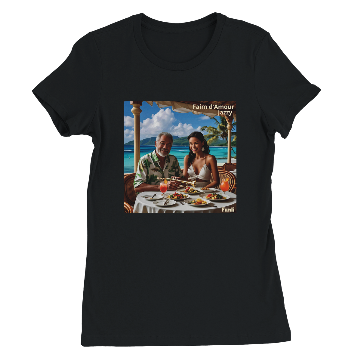 Faim d'Amour Jazzy - Women’s Cut T-Shirt