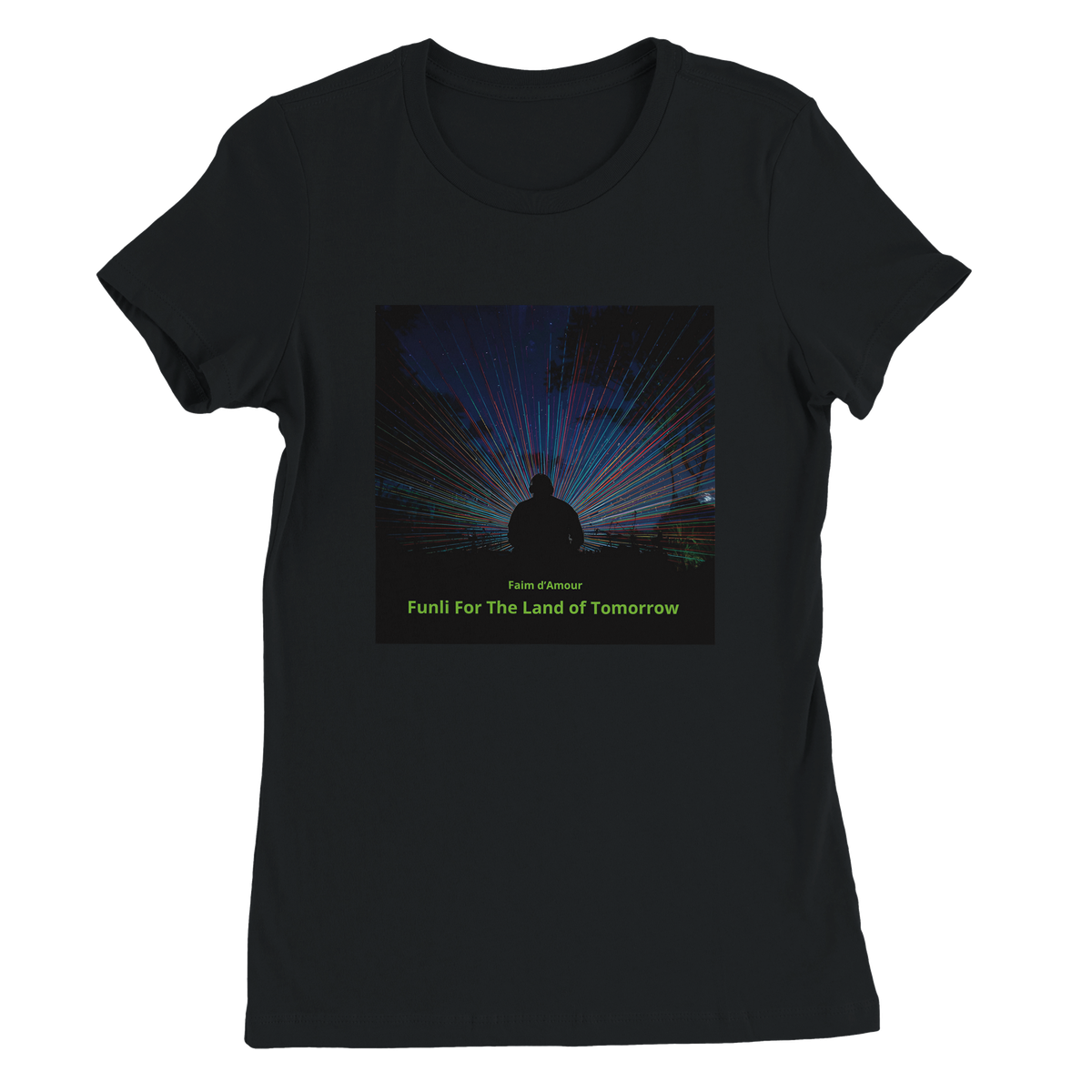 Funli For The Land of Tomorrow - Women’s Cut T-Shirt