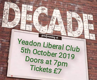 An evening with Decade - Yeadon Liberal Club