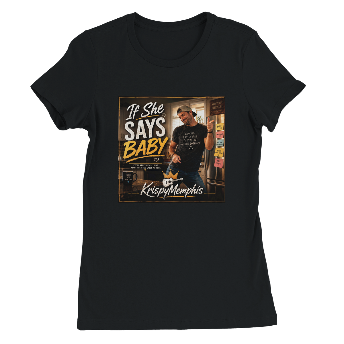 If She Says Baby - Women’s Cut T-Shirt