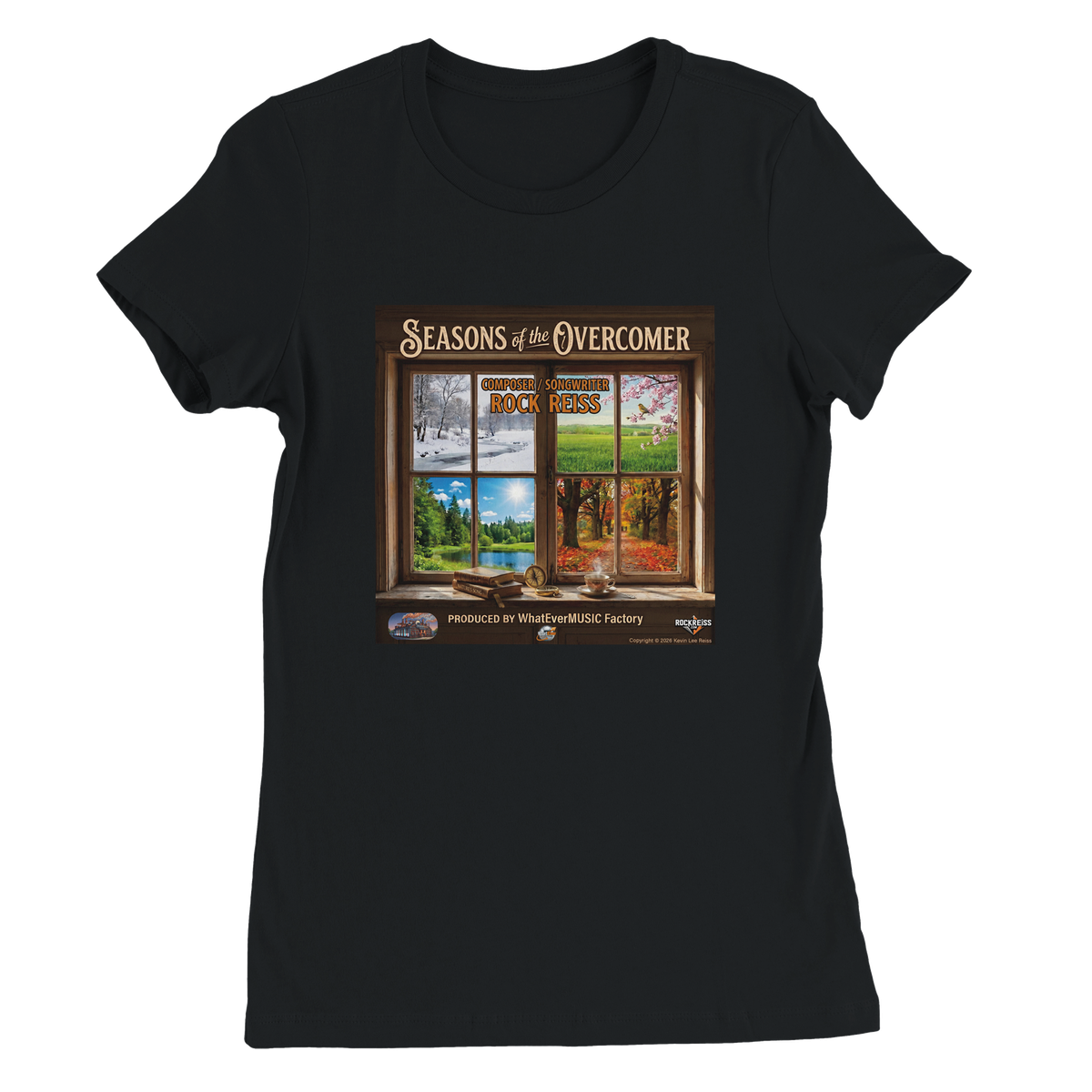 Seasons of the OVERCOMER (Movie Soundtrack) - Women’s Cut T-Shirt