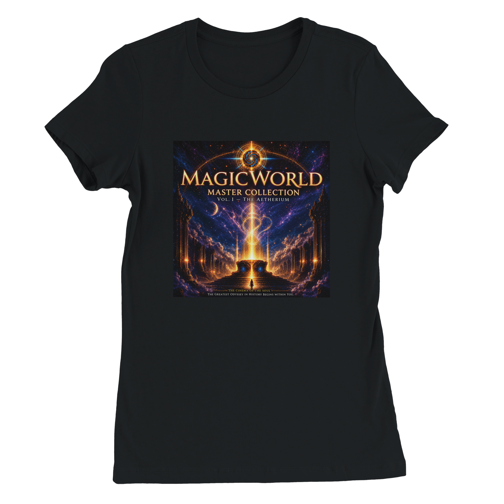 MagicWorld Master Collection (Vol. I): The Aetherium - Women&rsquo;s Cut T-Shirt