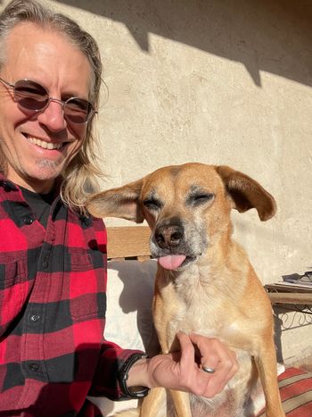 Me & Fee in Marfa - April 2022
