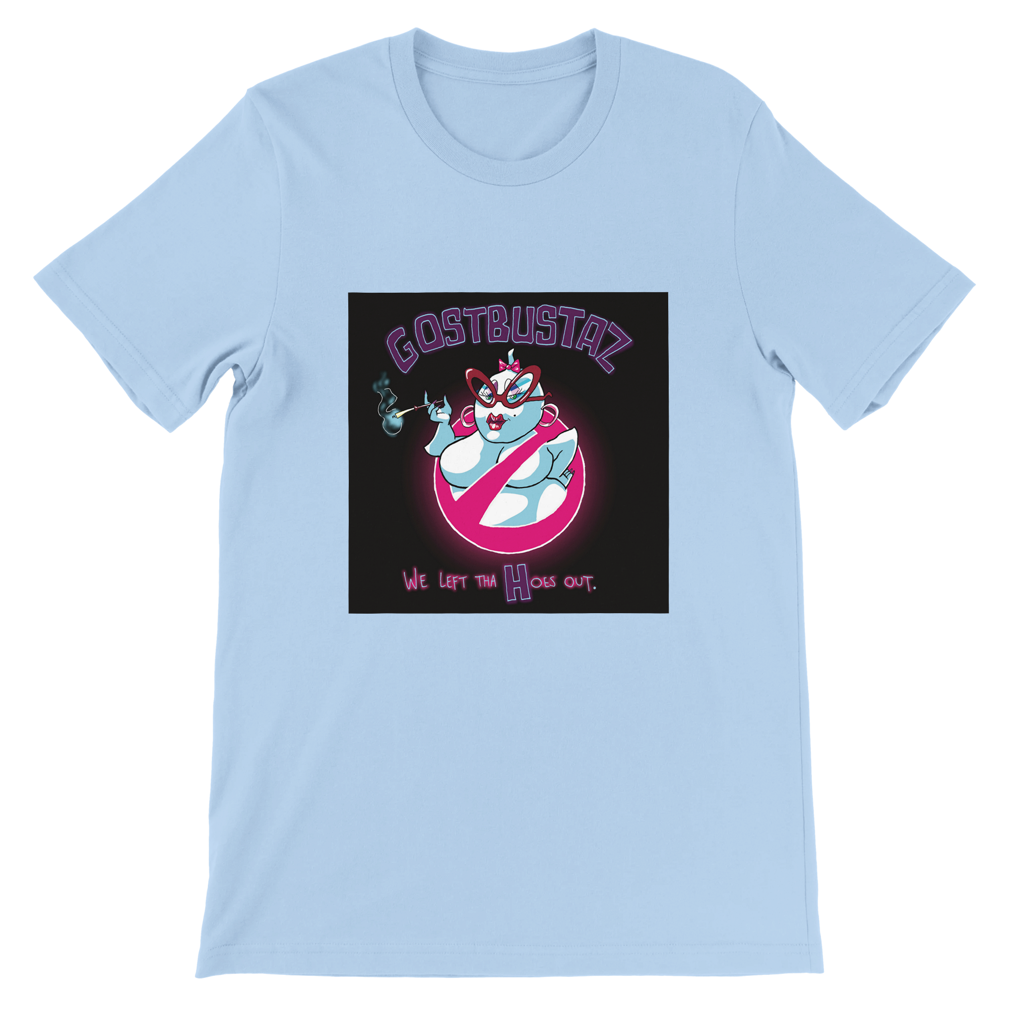 Gostbustaz &#34;No Hoes&#34; Logo - Unisex T-Shirt