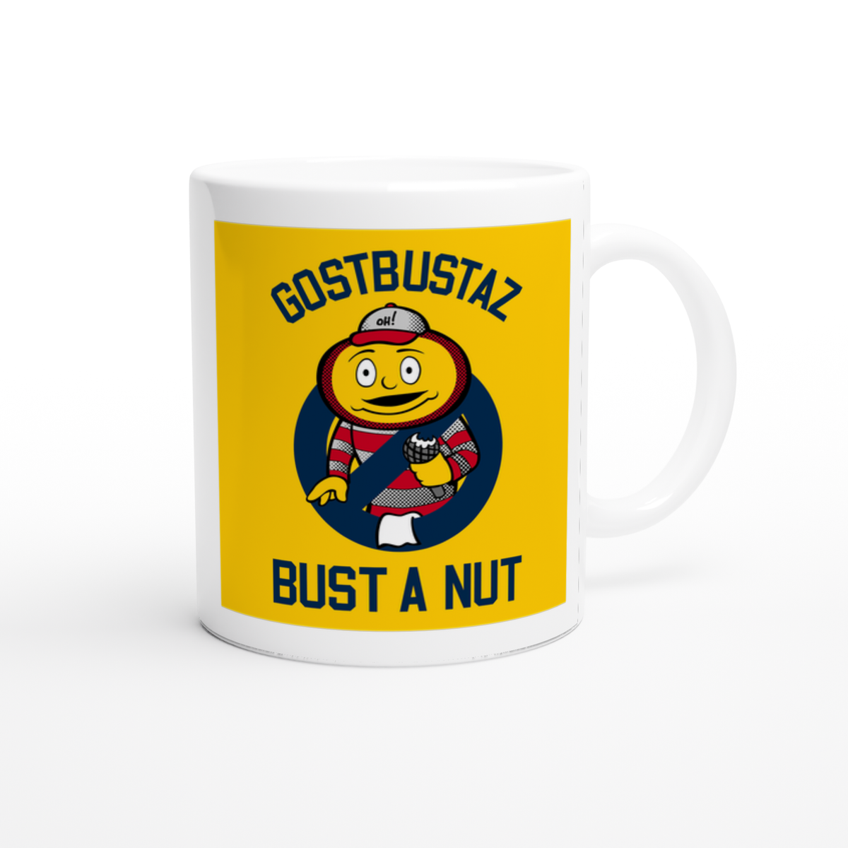 Bust A Nut - Ceramic Mug