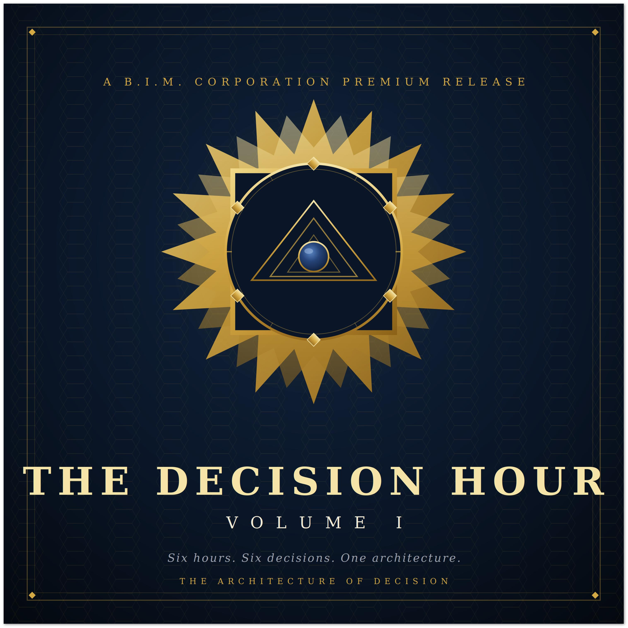 The Decision Hour, Vol. I - Fine Art Poster