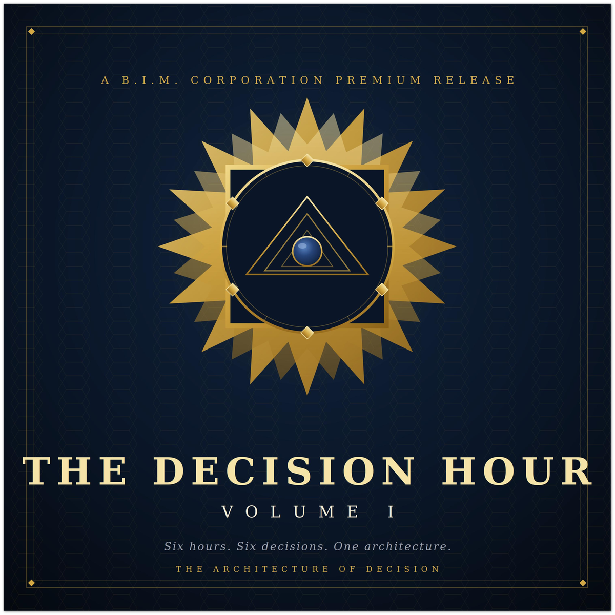 The Decision Hour, Vol. I - Fine Art Poster