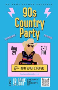 Hoot Scoot & Boogie at the No Name Saloon