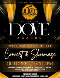 Dove Awards Welcome to Nashville Concert and Showcase