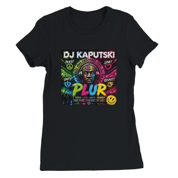 PLUR (Peace, Love, Unity, Respect) - Women’s Cut T-Shirt