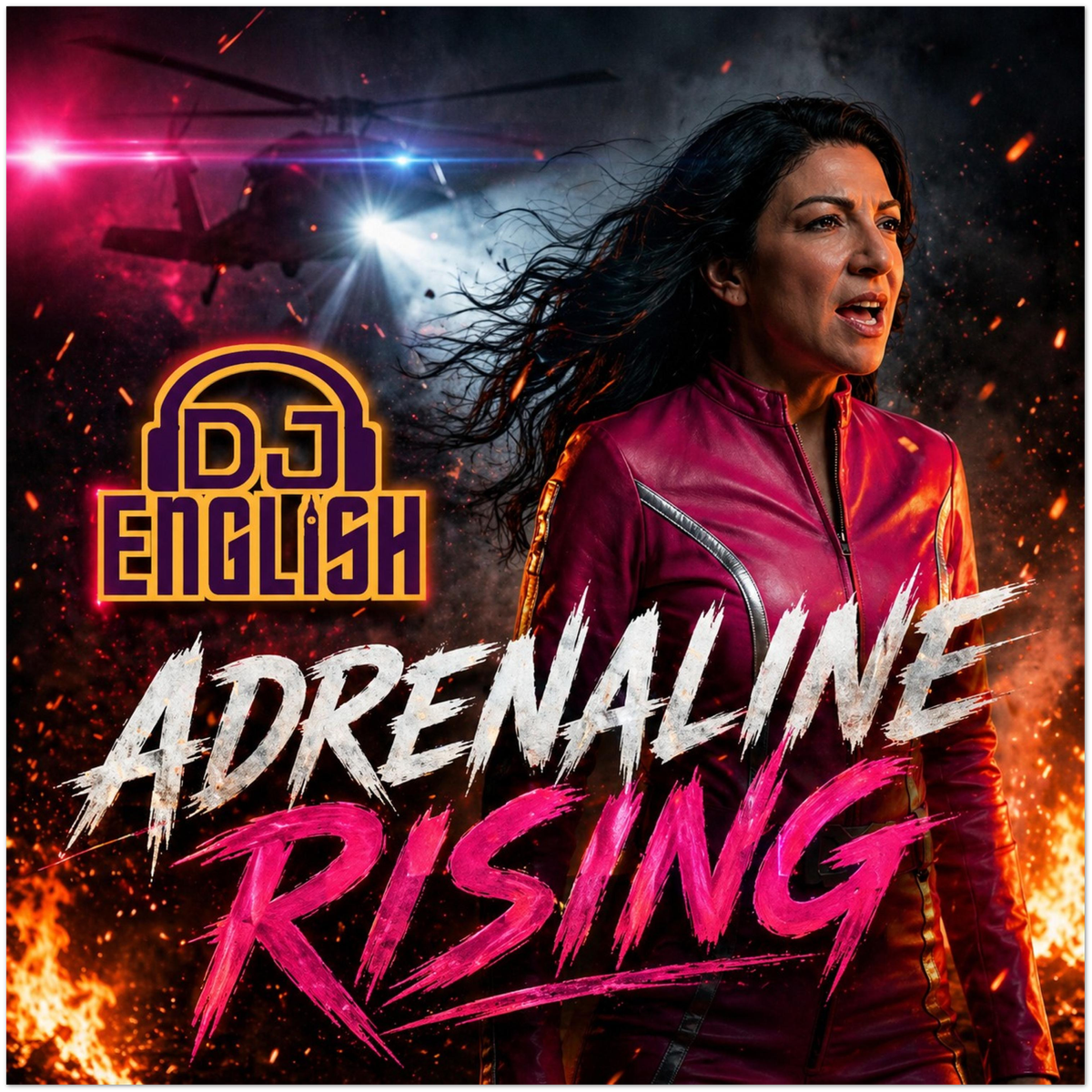 Adrenaline Rising (feat. C•Vaz) - Fine Art Poster