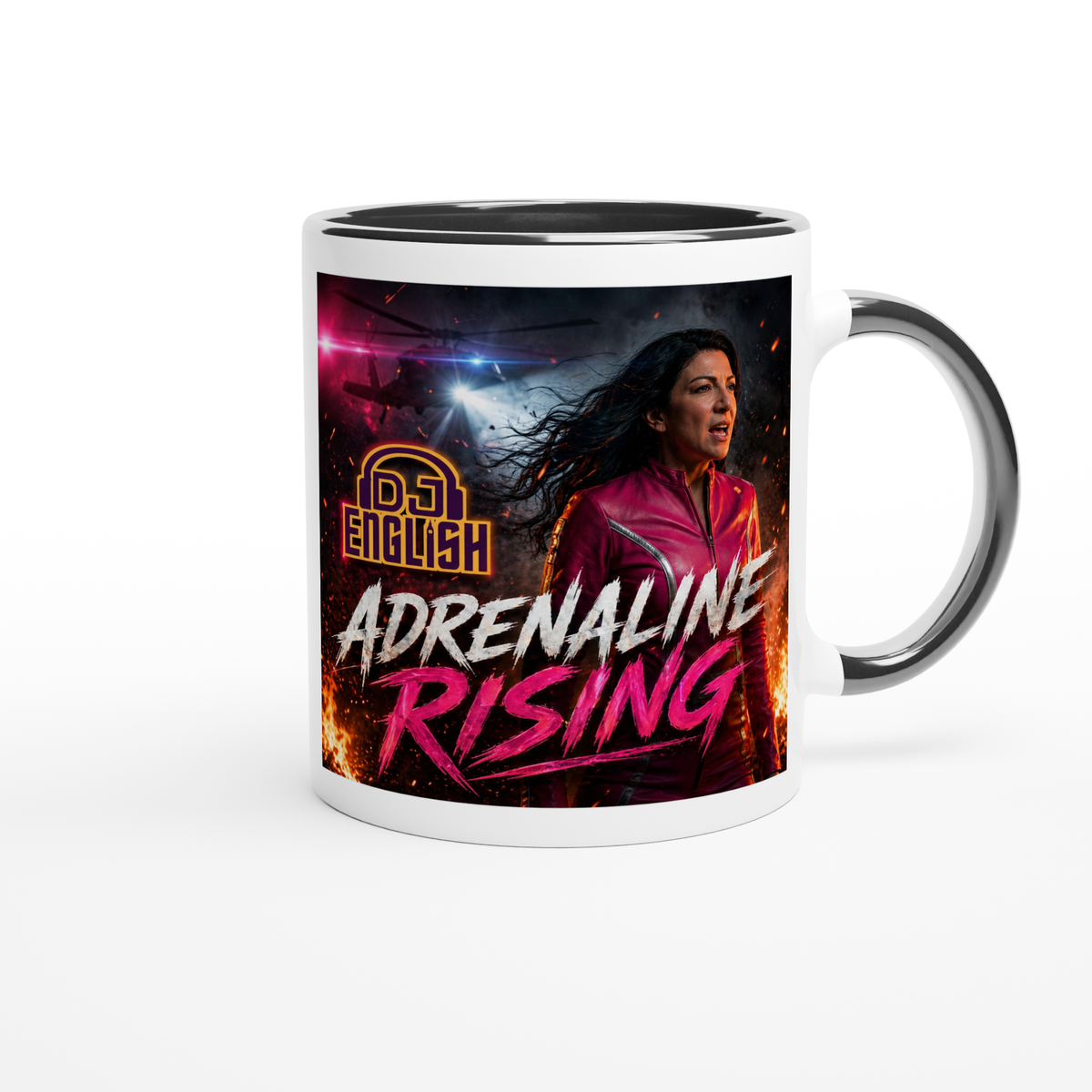 Adrenaline Rising (feat. C•Vaz) - Ceramic Mug