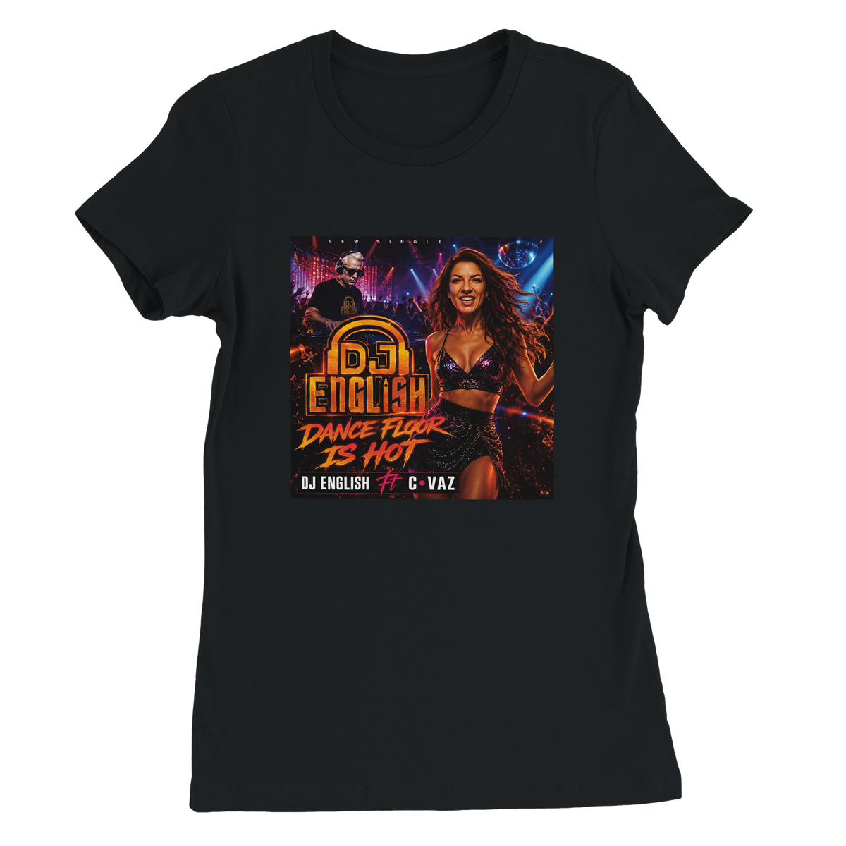Dance Floor Is Hot - Women’s Cut T-Shirt