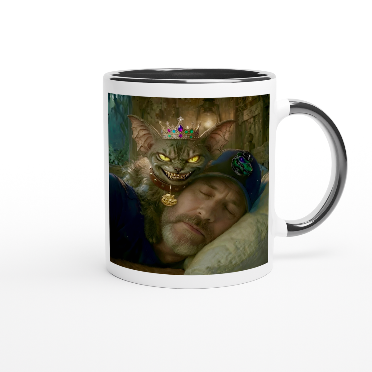 Gremlin Cat: Two Tails - Ceramic Mug