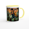 妹妹背着浪娃娃 - Ceramic Mug