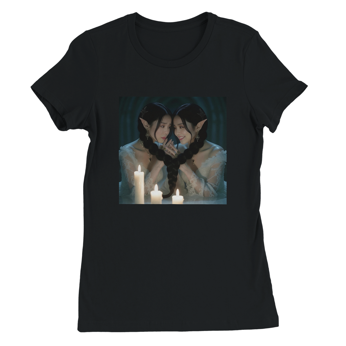 Valentine Braids (feat. Xīuzhěn) - Women’s Cut T-Shirt