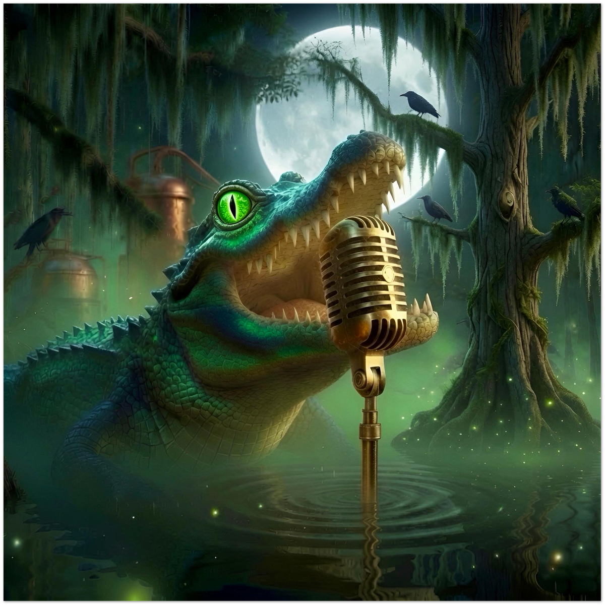 Swamp Diddle Diddle - Fine Art Poster