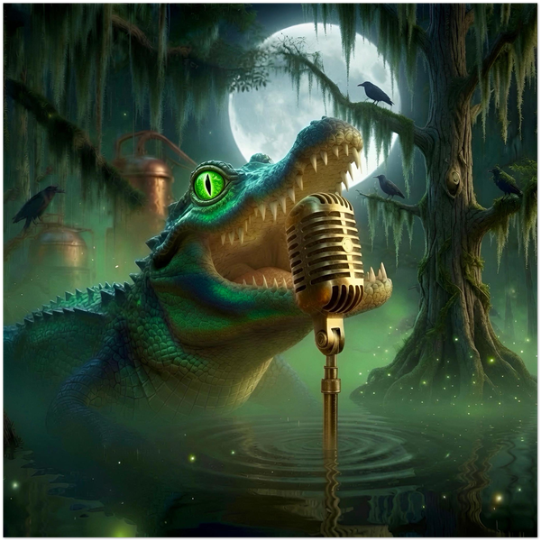 Swamp Diddle Diddle - Fine Art Poster