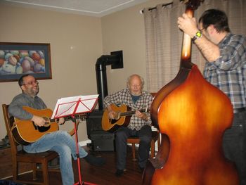 With folk legend David Essig and David Zub
