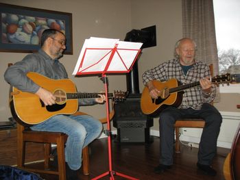 With folk legend David Essig
