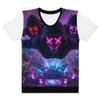 All-Over Print Women’s Cotton Crew Neck T-Shirt