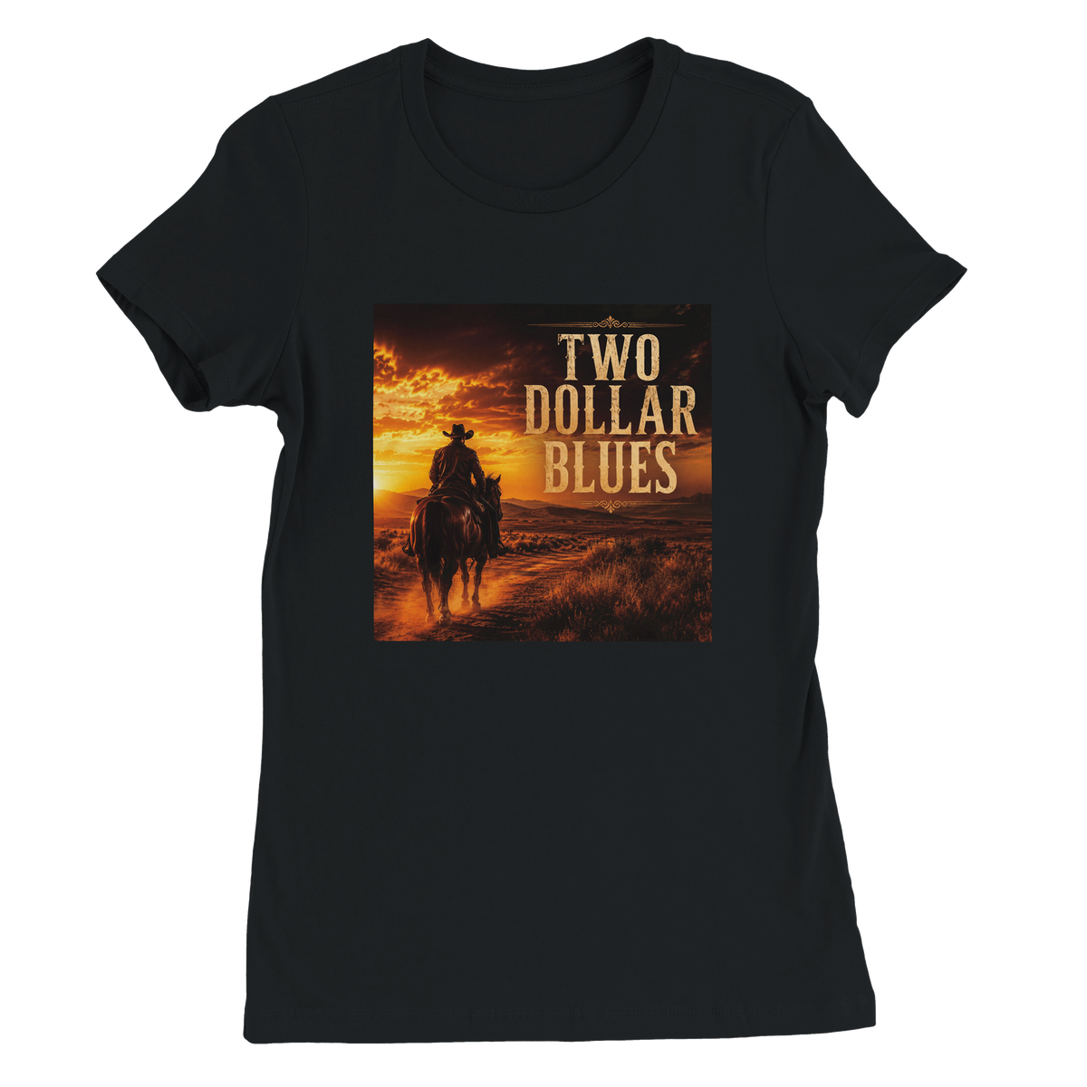 TWO DOLLAR Blues - Women’s Cut T-Shirt