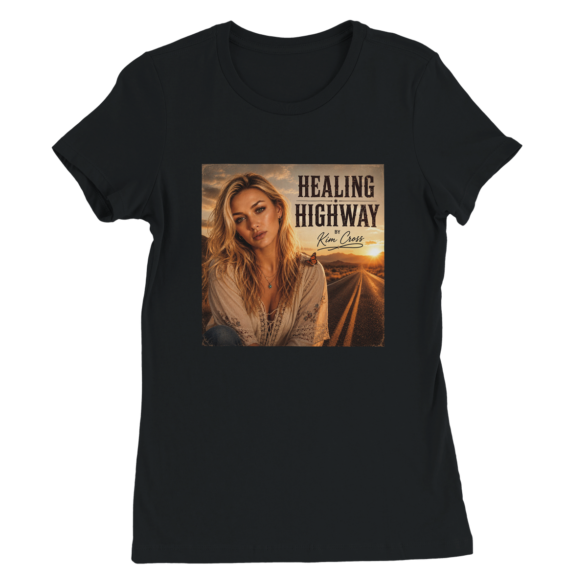 Healing Highway - Women’s Cut T-Shirt