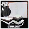 Lab Rat Model S Lyte 14″x16″ Filter Flow Hood – BLACK BODIES With COLOR FRAME AND COVER