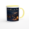 Candles in the Snow ( Lights Along the Way) - Ceramic Mug