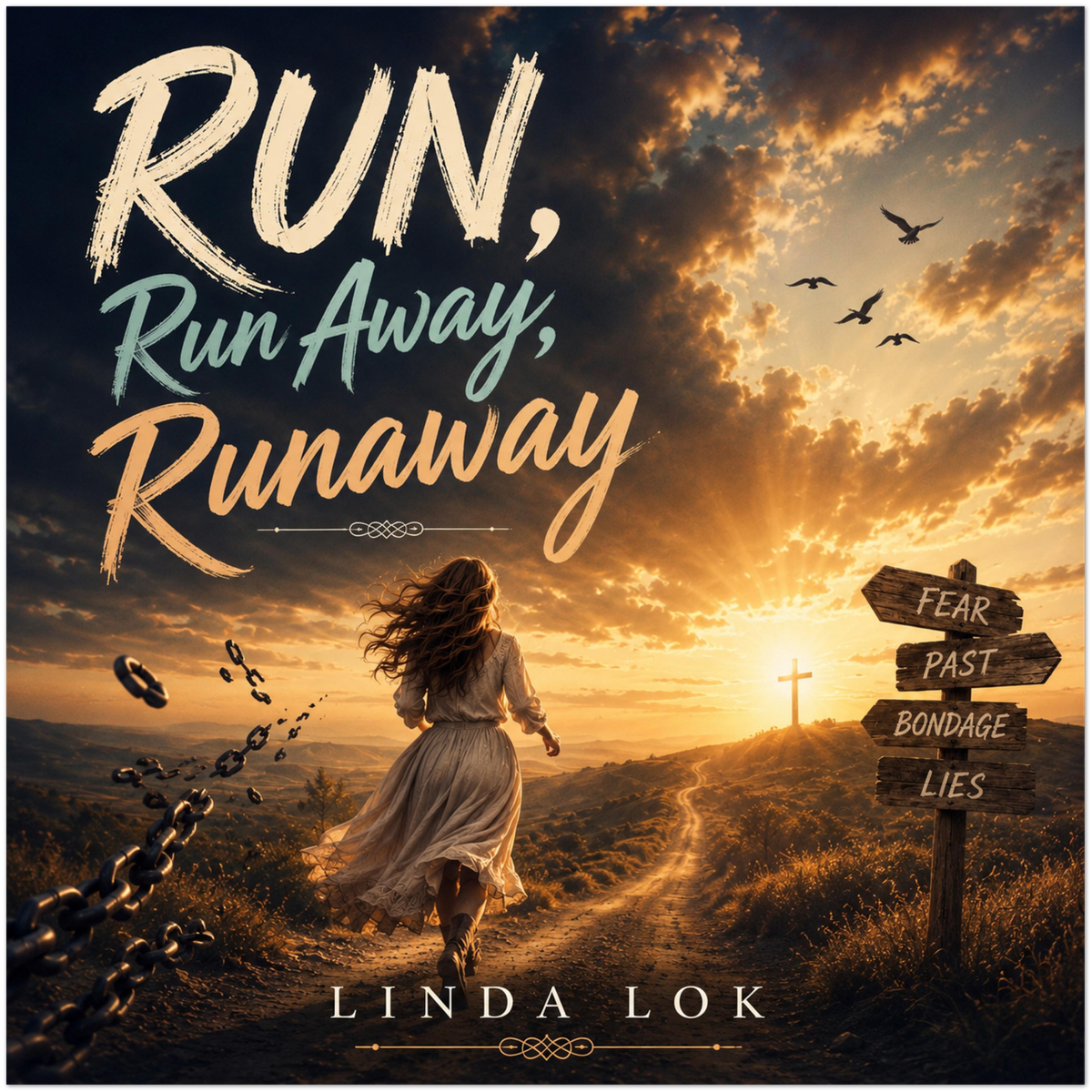 RUN, Run Away, Runaway - Fine Art Poster