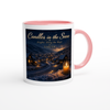 Candles in the Snow ( Lights Along the Way) - Ceramic Mug