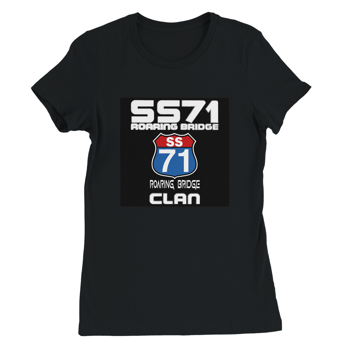 Clan SS71 Roaring Bridge - Women’s Cut T-Shirt