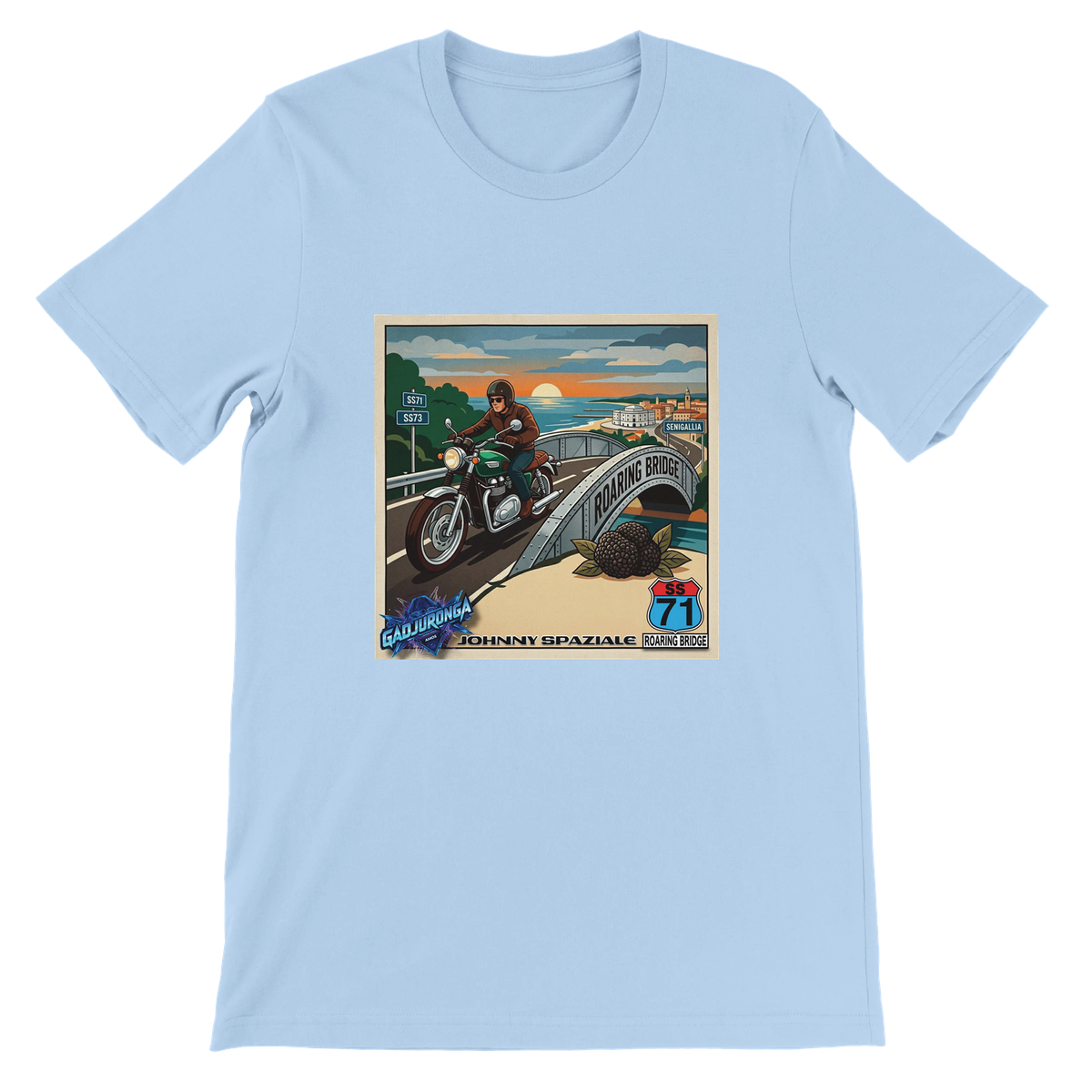 Senigallia Roaring Bridge Gadjuronga (Special SS71 Version) - Unisex T-Shirt