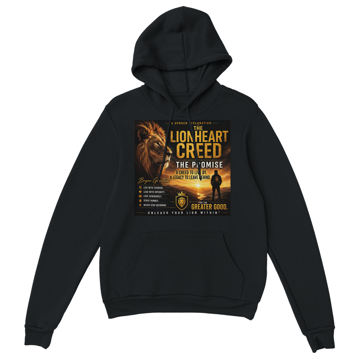 The Lionheart Creed - Classic Unisex Pullover Hoodie