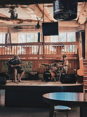 Soundcheck with drums
