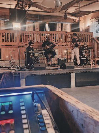 Our first gig as a band.
