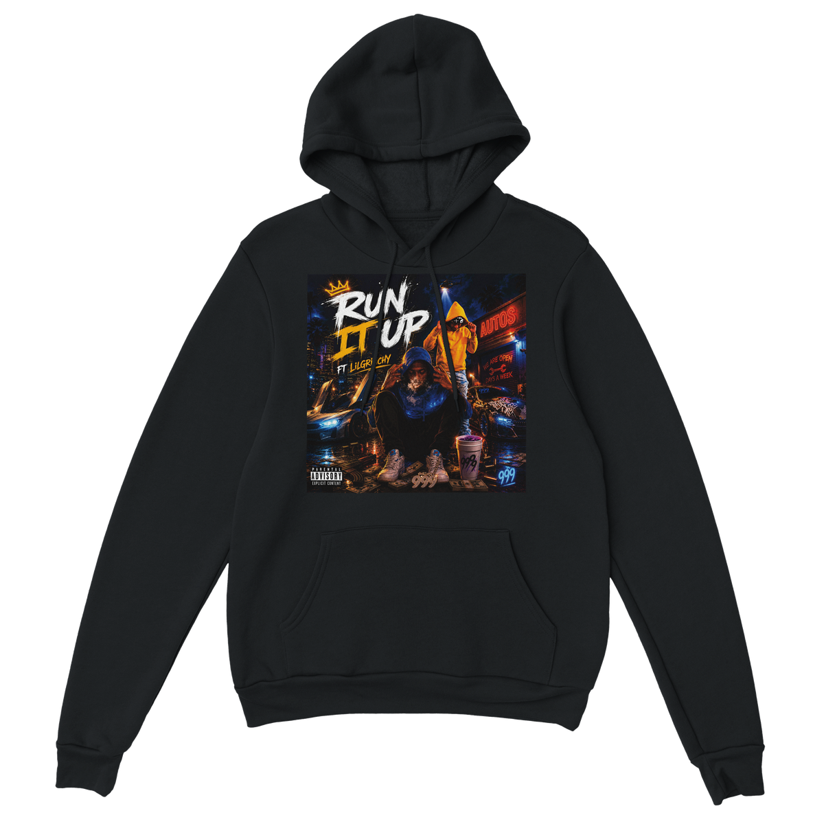 Run It Up (Lil grinchy Special) - Classic Hoodie