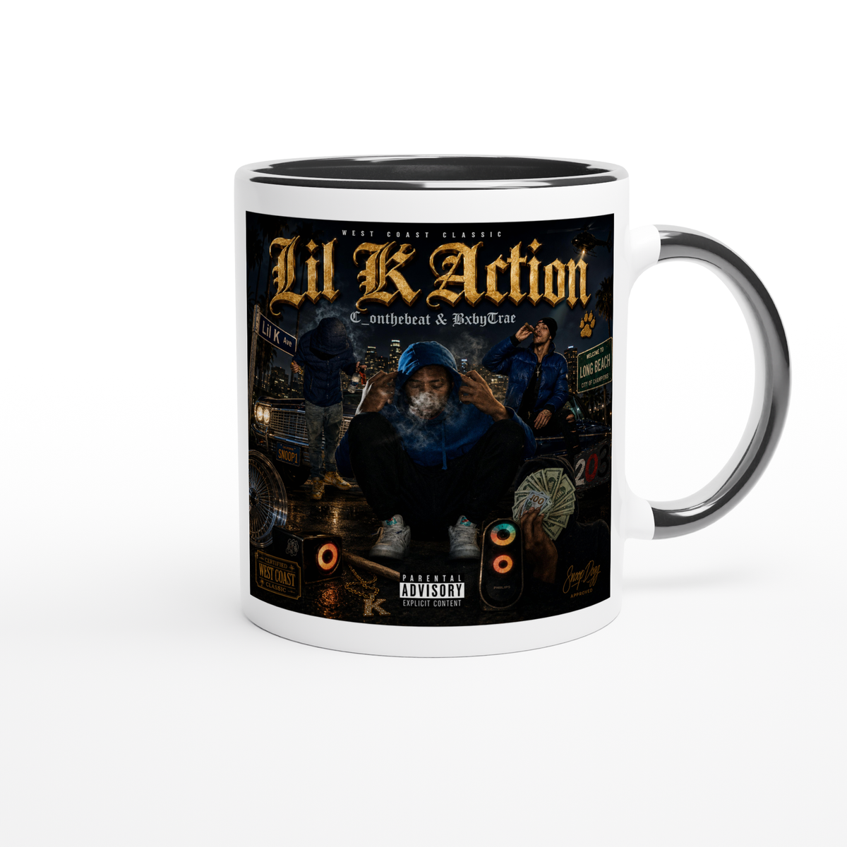 Lil K Action (feat. C_onthebeat) - Ceramic Mug
