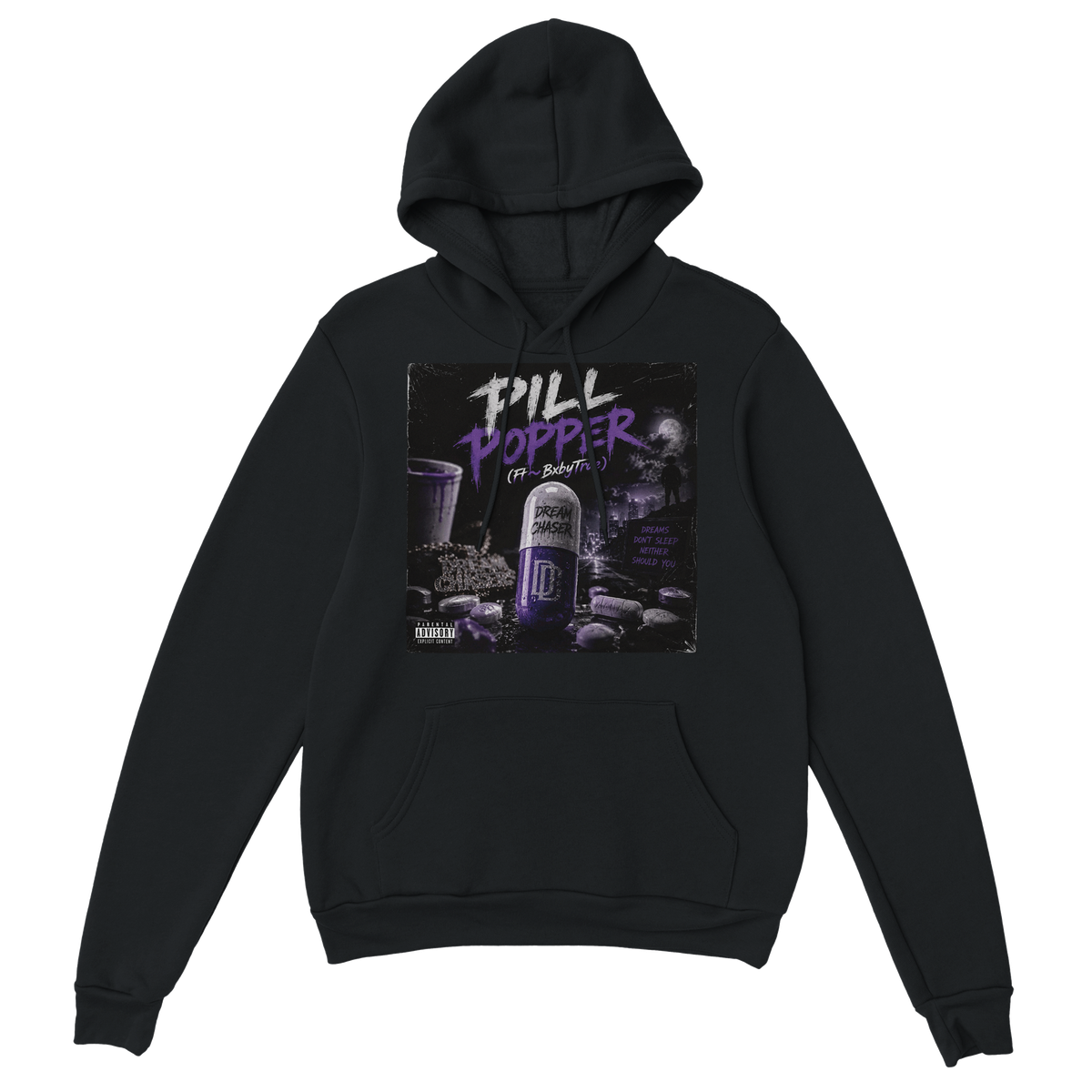 Pill Popper (feat. Chris Wrld) - Classic Unisex Pullover Hoodie