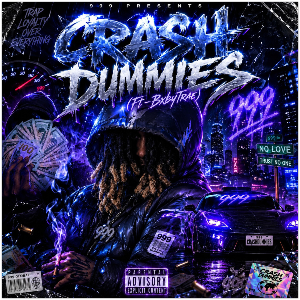 Crash Dummy (feat. Chris Wrld) -Art Poster