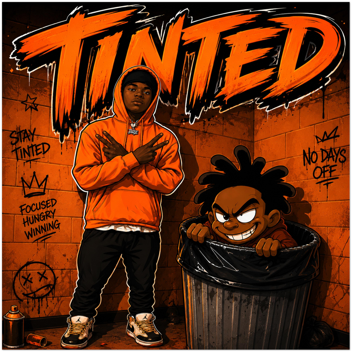 Cartoon Tinted - Art Poster