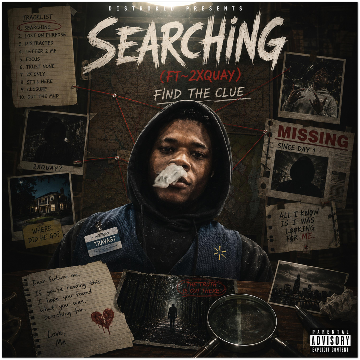 Searching (feat. 2XQUAY) - Fine Art Poster