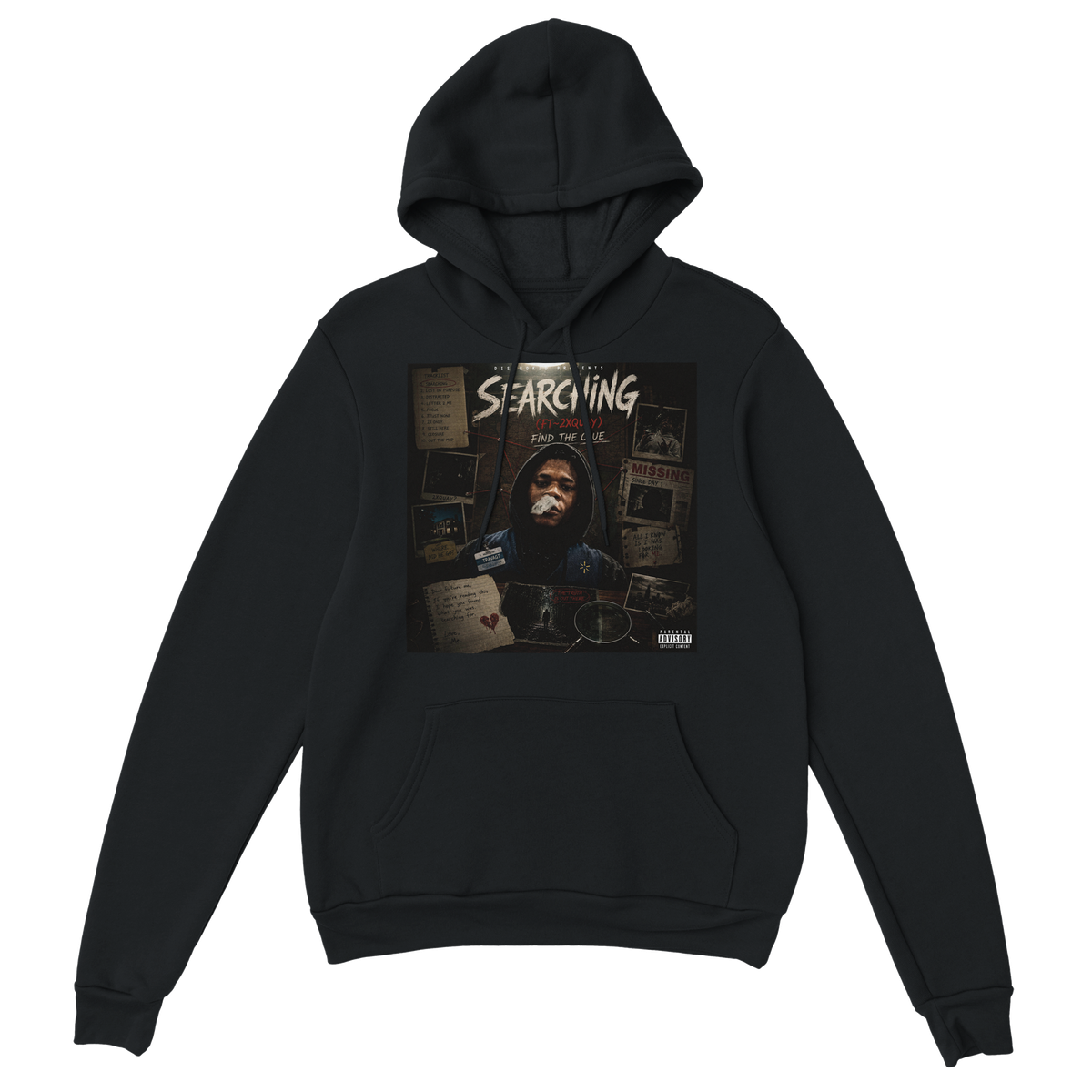 Searching (feat. 2XQUAY) - Classic Unisex Pullover Hoodie